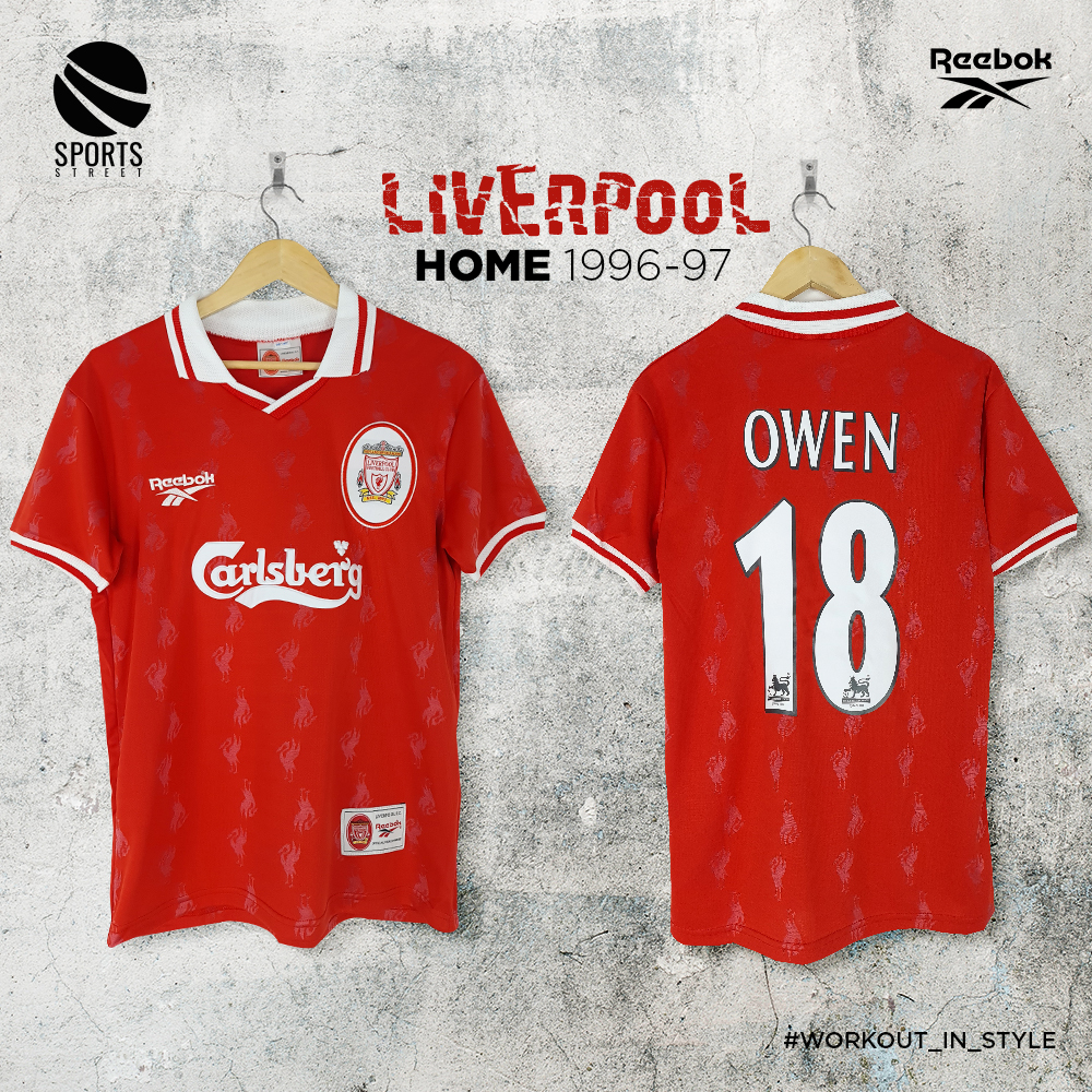 Liverpool Home OWEN Classic Soccer Jersey 96-97